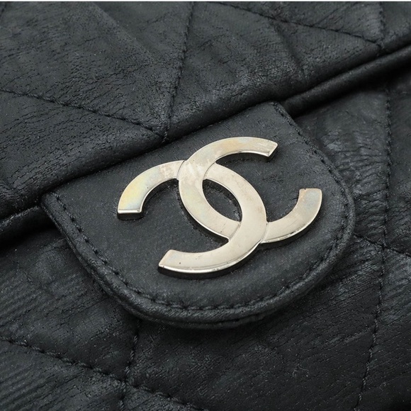 Chanel Jumbo Flap Coated Canvas - Picture 4 of 7